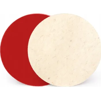 Brusný kotouč Plst lešticí kotouč, pad na suchý zip, lešticí talíř 150 x 5 mm