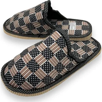 Dámské pantofle Fashion Dámské černé domácí pantofle 01 Barva: Černá, Velikost: 38/39