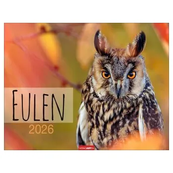 Kalendář Eulen Kalender 2026 [DE] (2025, Kalendář, Weingarten)