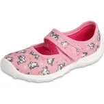 „Dětské bačkory Befado Boogy 661x069 – růžové přezůvky s větracími otvory“ Velikost: 27