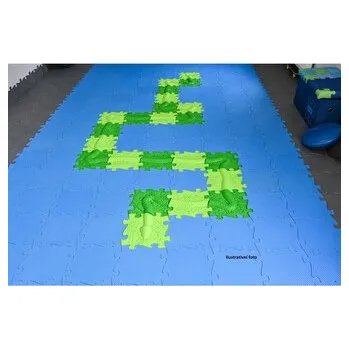 Ortopedický koberec Had velký 12 dílů