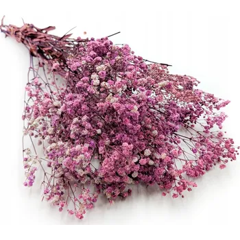 umělá květina Stabilizovaná Latnatá Kytice Premium - (gypsophila) - Lila (Fialová)