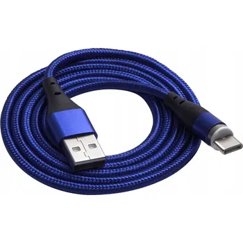 Datový kabel Kabel Akyga USB - USB typ C 1 m modrý