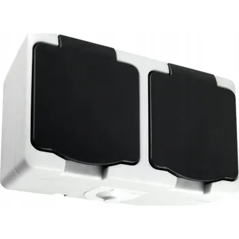 Elektrická zásuvka Orno Hermetická Elektrická Zásuvka bílá