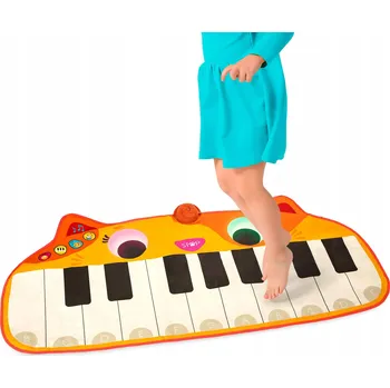 Hrací deka Podložka-kočka Piano B.Toys Meowsical Mat