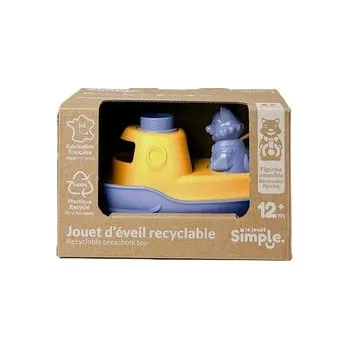 Mój pierwszy statek 2w1 niebieski