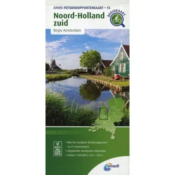 Noord-Holland zuid (Regio Amsterdam) 1:100 000