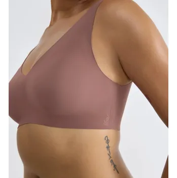 Podprsenka Dámská podprsenka ZERO Feel 2.0 Bralette - BROWN - hnědá 1141 - SLOGGI BROWN XS