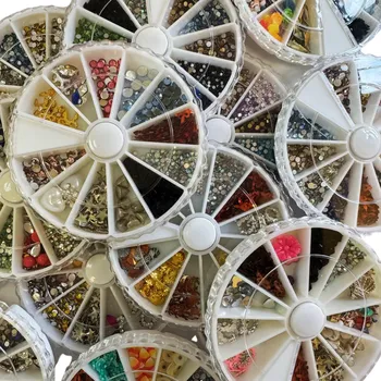 Karusel kamínky Swarovski a zdobení MIX