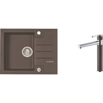 Granitový dřez Alveus SET ALVEUS ROCK 30/03 + BATERIE ZINA 03