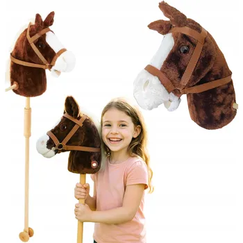 Hobby horsing Hobby Horse Happy Kiddo koník na tyči vícebarevný se zvuky