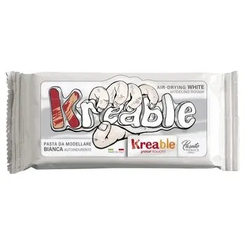 Výtvárné potřeby hmota modelovací 0,25 kg bílá