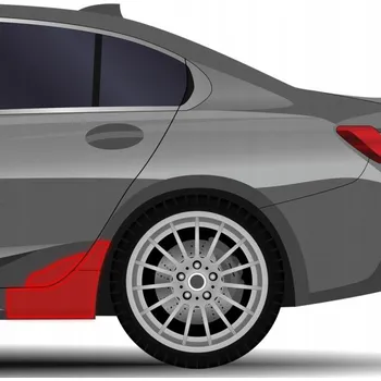 Brzdová hadice Ochranná fólie na blatník a dveře Toyota Corolla E15 LEVÁ - nálepka