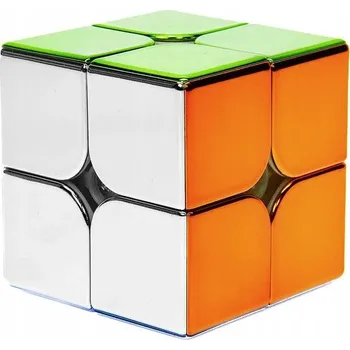 Hlavolam SADA ORIGINÁLNÍ KOSTKA 2x2x2 SengSo Metallic 2x2 SPEED CUBE Hlavolam