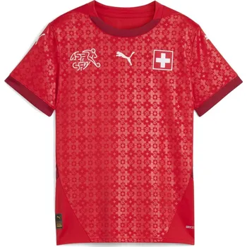 Puma Switzerland Home Shirt 2025 Juniors Red 9-10 let