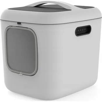 Rotho krytá kočičí toaleta BÍLÁ XL 61,4 cm x 49,9 cm x 57,6 cm bílá