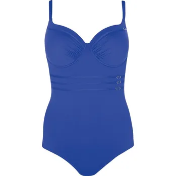 Dámské plavky Self plavky jednodílné Monte Carlo 9 S964 - modrá, 42G (Dámské jednodílné plavky Self)