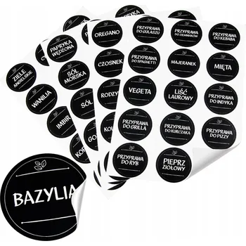 Sklenice 60X SAMOLEPKY NA SKLENICE, SKLENIČKY, ŠROUBOVACÍ VÍČKA NA KOŘENÍ