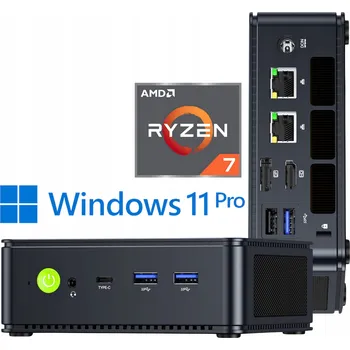 Stolní počítač Mini PC GMKtec M5 PLUS AMD Ryzen 7 5825U 16GB RAM + 512GB WIN 11 Pro