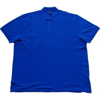 Pánské tričko Pánské tričko s límečkem - polokošile modrá krátký rukáv 7XL - 10XL Maxfort ODE-MAX-5000190 - 7XL