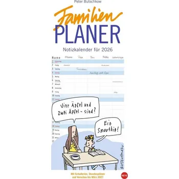 Peter Butschkow: Familienplaner 2026 - Butschkow, Peter