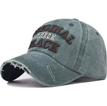 Kšiltovka ANG-E bavlněná kšiltovka Original The Black Zelená