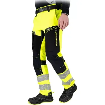 Leber&Hollman RAUTEX TY Rip-Stop Kalhoty Hi-Vis Yellov/Black