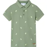 vidaXL Dětská polokošile khaki 92