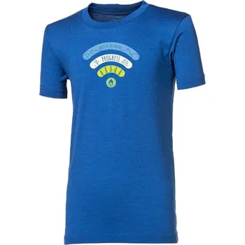 triko krátké dětské Progress BRAM SIGNAL modrý melír