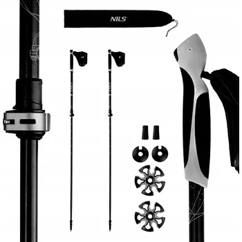 Trekingová hůl Hole Nils SKLEP_NW8612 93-125 cm šedé