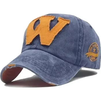 Kšiltovka Čepice s kšiltem Bavlněná Kšiltovka W Jokers modrá