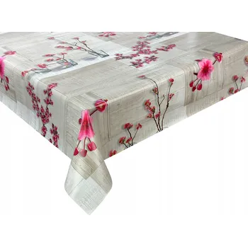 ubrus Cerata na Metry Ubrus Ceratový na míru Prkna Květiny 300x140 cm