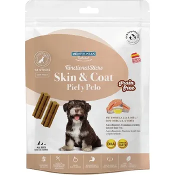 Krmivo pro psa Funkční tyčinky na kůži a srst Skin Coat 110 g