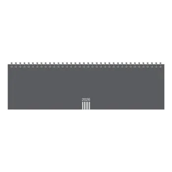 Wochenquerplaner, anthrazit 2026