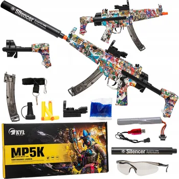 Dětská zbraň Loreho_pl AUTOMATICKÁ PISTOLE NA GELOVÉ KULIČKY