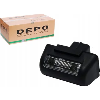 Osvětlení SPZ Osvětlení SPZ (osvětlení registrační značky) [rwd] Depo 017-41-905