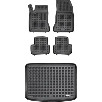 autokoberec Gumová sada koberců a rohože Mercedes Třídy B W246 2011-2018 horní podlaha