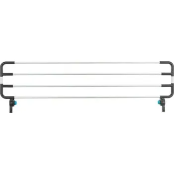 přepravka pro zvíře Horní mřížka k #13201 univerzální mříž, 92 × 27 × 4 cm, světle šedá/stříbrná