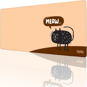 Podložka pod myš HERNÍ PODLOŽKA POD MYŠ Meaw 90x40 TILT XL Herní Podložka na stůl