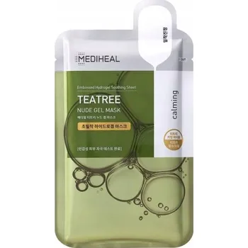 Pleťová maska Mediheal TEXTILNÍ MASKA NA OBLIČEJ HYDROGELOVÁ ZKLIDŇUJÍCÍ S TEA TREE 30 G