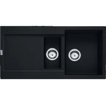 Granitový dřez FRANKE Maris 114.0637.578 MRG 651 matná černá