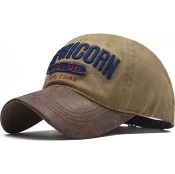 Kšiltovka Čepice s kšiltem Bavlněná Kšiltovka Capricorn Hnědá