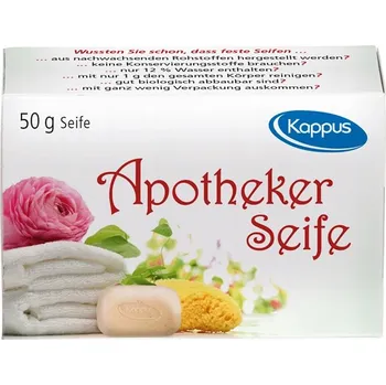 Mýdlo Kappus Apotheker antibakteriální lékařské velmi jemné toaletní mýdlo 50 g