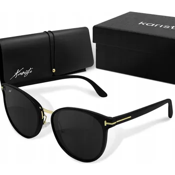 Sluneční brýle Sluneční brýle polarizační dámské Karisto Shine Black Gold Pouzdro