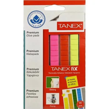 Tmel lepící hmota Tanex 50g/80ks mix barev*