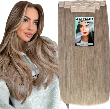 Příčesek Příčesek dlouhé syntetické vlasy střední blond Althair