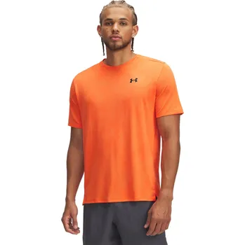 Pánské tričko Pánské Tričko s krátkým rukávem UNDER ARMOUR UA TECH VENT JCQRD SS 1390047-847 – Oranžová XL