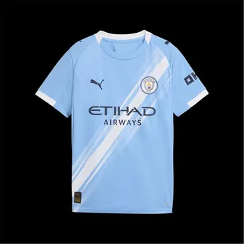 Chlapecké tričko Puma Manchester City Home Shirt 2025 2026 Juniors Blue 9-10 let