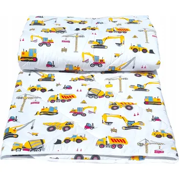 přikrývka LETNÍ PŘIKRÝVKA 160X200 DĚTSKÁ BAGR PRODYŠNÁ