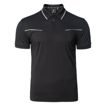 Pánská košile Pánská Polokošile FITANU HONAN M000274852 – Černá XL